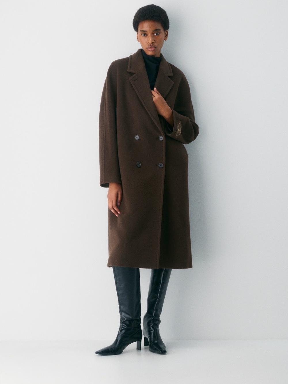 Aritzia Babaton The Slouch™ Coat New - (Re)Camel Wool